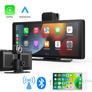Nouveau 2025 – Lecteur multimédia portable GPS 10,26 pouces pour voiture avec CarPlay/Android Auto sans fil, Bluetooth 5.0, FM et carte TF 256 Go – Garantie 1 an - Product Image 2