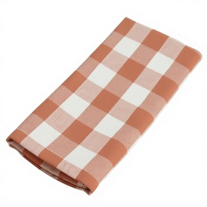 Serviettes en coton de style américain, unies et personnalisées, écologiques, faites à la main pour mariages et réunions de famille, lavables - Product Image 1