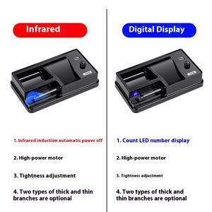 Nuovo modello automatico a doppio uso macchina per arrotolare sigarette elettriche piccole 6.5 manuali per uso domestico rotolamento del tabacco stampato <span class=keywords><strong>da</strong></span> 8.0mm - Product Image 3