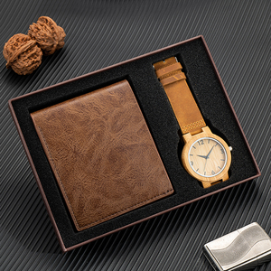 Ensemble montre et portefeuille TJW rétro sport avec cadran en verre, édition limitée personnalisée, cadeau d'anniversaire de mariage pour papa - Product Image 1