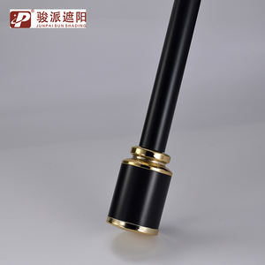 Rail de rideau romain silencieux en aluminium monocouche personnalisable de 6 m, de luxe, pour la <span class=keywords><strong>d</strong></span>écoration de la maison, avec installation facile - Product Image 3