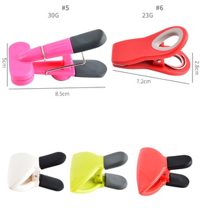 Clip de Sellado Magnético de Plástico para Bolsas de Aperitivos, Personalizable con Logotipo, Tamaño Grande, para Almacenamiento de Alimentos - Product Image 6