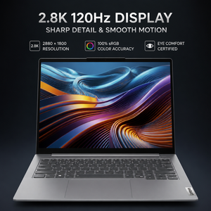 Lenovo ThinkBook 14 2025 แล็ปท็อปธุรกิจ คอร์ 5 220H คอร์ 7 250H ขนาด 14 นิ้ว 2.8K 120Hz ขายส่ง โน้ตบุ๊กสำหรับธุรกิจและสำนักงาน - Product Image 5