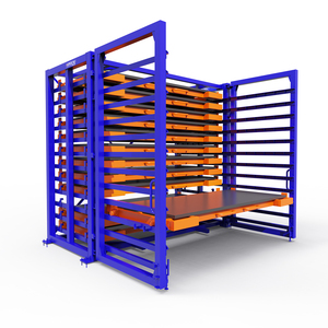 Estanterías Motorizadas para Moldes de <span class=keywords><strong>Chapa</strong></span> Metálica con Grúa, Palet de Acero para Moldes, Estanterías Metálicas de Almacenamiento - Product Image 1