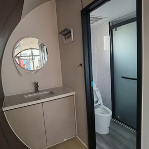 Cabine mobile en verre, étanche, pour le camping en extérieur - Product Image 4