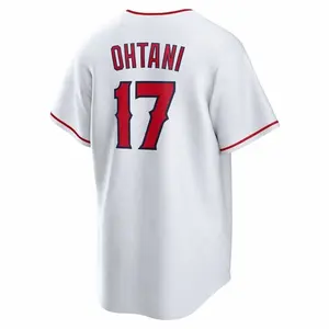 Best quality Baseball Men's jersey American #27 Mike Trout #17 Ohtani #6 Rendon
