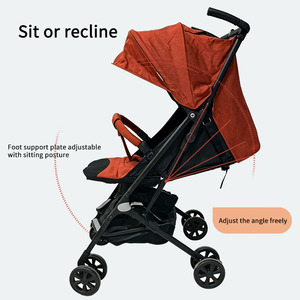 Cochecito de Bebé JXB XF188 Ultraligero, Plegable con una Mano, para Viajes, de 0 a 36 <span class=keywords><strong>Meses</strong></span>, EN1888, OEM, ODM - Product Image 4
