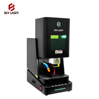 Bec laser 30w 70w 100w nouvelle machine de gravure laser à fibre fermée pour bijoux en or et argent anneau de machine incrave en acier inoxydable