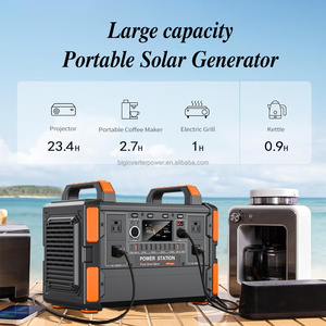 Estación de energía portátil BIGINVERTER de 1000W compatible con energía solar, para uso fuera de la red, ideal para la vida en caravana, trabajo al aire libre y sitios de construcción remotos. - Product Image 1