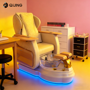 <span class=keywords><strong>Chaise</strong></span> de pédicure électrique de salon de manucure de nouvelle conception avec pompe de drainage de massage, couleur et logo personnalisables pour salon de manucure - Product Image 4