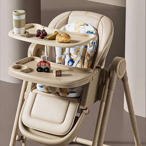 Seggiolone Multifunzionale 4 in 1 per Bambini 0-6 Anni, Convertibile in Sedia da Pranzo, <span class=keywords><strong>Dondolo</strong></span> e Seggiolino Rialzato con Vassoio Rimovibile - Product Image 3
