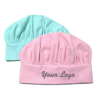 Chapeau de chef personnalisé pour enfants en vente en gros Casquette de boulanger avec logo Chapeau d'uniforme de cuisine réglable pour les jeux de fête à l'école