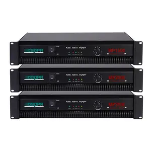 DSPPA MP1500 2U Sound Power Amplifier LED Display 350W Extreme Power Amplifier