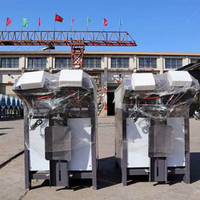 Machine d'ensachage de ciment 25 kg avec valve, équipement de remplissage de mortier sec, machine d'alimentation de sacs à valve pour colle 25 kg