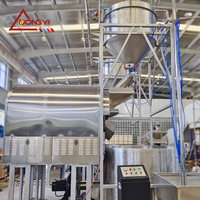 Prix d'usine moins cher 30kg 50kg 100kg 150kg Panneau PLC automatique Machine de torréfaction électrique/gaz de fèves de cacao/noix/arachides de soja