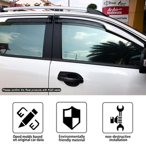 Pare-soleil et déflecteur de vent pour vitres de portières de voiture MUX 2013 - Product Image 6