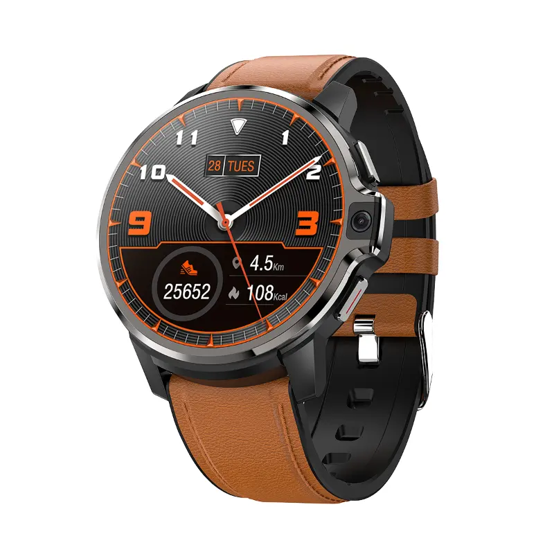 Yeni 1.6 inç HD DM30 4G smartwatch GPS Wifi ile çift sistem yüz kimliği 1050Mah pil ödeme akıllı saat Android IOS için