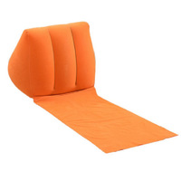 CSP-014 aufblasbares Luftbett mit Kissen aufblasbar tragbar im Freien Reisen Strandgebrauch aufblasbares Dreieck-Kissen