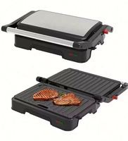 Machine à sandwich électrique 2 tranches, 180 degrés, pour une vie saine, presse à panini antiadhésive, grill, appareil de cuisson
