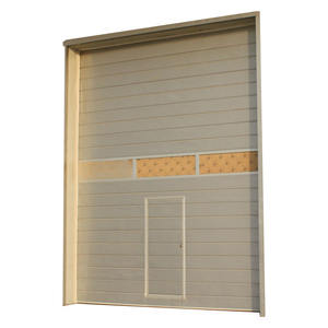 Porte <span class=keywords><strong>de</strong></span> <span class=keywords><strong>garage</strong></span> durable <span class=keywords><strong>avec</strong></span> guichet pour une sécurité et une commodité accrues - Product Image 1