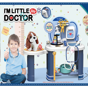 Chiot Pet Care Play Set Table <span class=keywords><strong>de</strong></span> soins infirmiers médicaux Jouets Kit <span class=keywords><strong>de</strong></span> médecin vétérinaire pour les enfants - Product Image 6