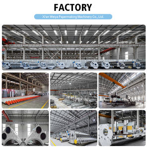 Weiya komponen kunci Roll untuk mesin tisu mesin kertas bagian mesin Stainless Steel & Caoutchouc 800kg 1 tahun garansi - Product Image 6