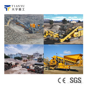 Kleine Mini River Stone Rock Crawler Beton mobile Zerkleinerung maschine - Product Image 5