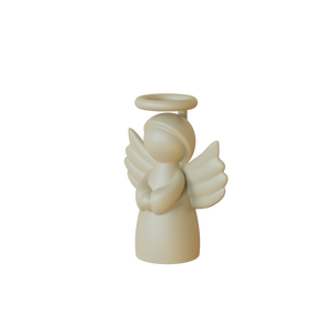 OEM Artisanat <span class=keywords><strong>Personnalisé</strong></span> Porcelaine Fournitures Funéraires Céramique Mignon Petit Ange Urne avec Halo Urne Funéraire Crémation Cendres <span class=keywords><strong>pour</strong></span> Humain - Product Image 3