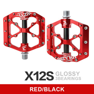 Pédales de <span class=keywords><strong>vélo</strong></span> en aluminium léger et brillant personnalisées pour VTT, BMX et vélos de route - Étanches et anti-poussière pour une construction monobloc - Product Image 3