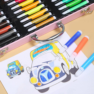 Juego <span class=keywords><strong>de</strong></span> Regalo <span class=keywords><strong>de</strong></span> Pintura en Caja <span class=keywords><strong>de</strong></span> Madera <span class=keywords><strong>de</strong></span> 251 Piezas con Lápices <span class=keywords><strong>de</strong></span> Acuarela, Crayones y Herramientas <span class=keywords><strong>de</strong></span> Dibujo para Niños, Material Escolar <span class=keywords><strong>de</strong></span> Arte - Product Image 2