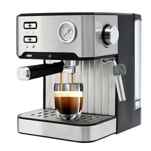 Mode Stijl Espresso Koffiezetapparaat 850W Cappuccino Koffiezetapparaat 15bar 20bar Optioneel Latte Mokka Koffiezetapparaat