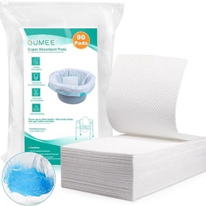 แผ่นรองซับฉี่ OUMEE ซุปเปอร์แอบซอร์เบนท์ 90 ชิ้น สำหรับดูแลภาวะกลั้นปัสสาวะไม่อยู่ แบบใช้แล้วทิ้ง - Product Image 1