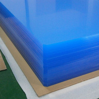 Feuille acrylique PS LGP transparente plaque de guidage de la lumière du panneau Led