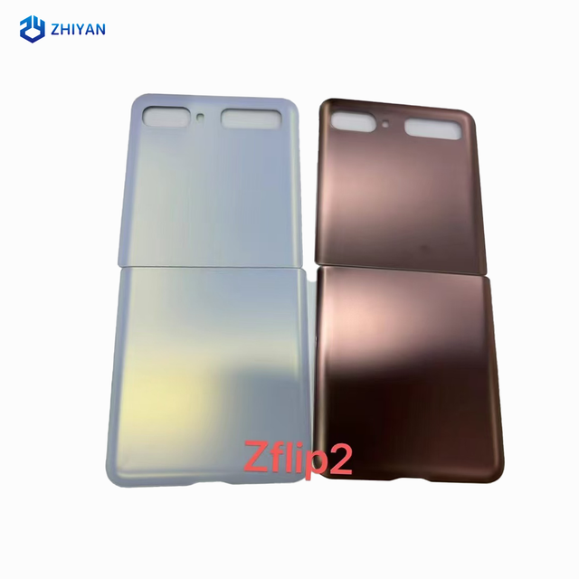 Wholesale Mobile Phone Glass Back Cover for Samsung Z Flip Series Replacement Parts Supplier InStock Fast Shipping Mobile Phone