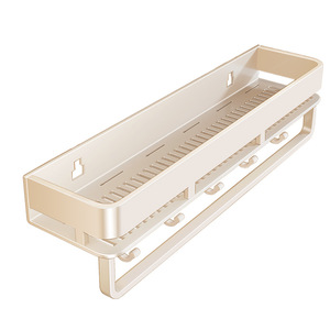 Kitchen Spice Rack Wall Mounted No Drill Storage For Oil Salt Soy Sauce Vinegar Rectangle Punch Free - Product Image 5