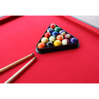 Table de billard pliable de 6 pieds de Offres Spéciales personnalisée en usine: Design moderne supérieur, table de billard d'intérieur en MDF, billard et billard, vente en gros