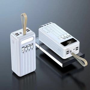 Batterie externe 50000 mAh grande capacité 60000 mAh charge rapide <span class=keywords><strong>100000</strong></span> mAh <span class=keywords><strong>Powerbank</strong></span> 22,5 W câbles intégrés 80000 mAh Power Bank <span class=keywords><strong>100000</strong></span> mAh - Product Image 4