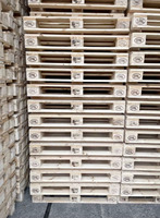 Vente en gros standard ue 1200x800mm simple face/palettes en bois à vendre EPAL Euro Standard palettes Durabl