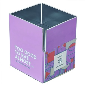 Wholesale Custom Insulation Insulated Cardboard Carton Boxes Cold Shipping Packaging <strong>Box</strong> For Transporting <strong>Frozen</strong> Food - Product Image 3