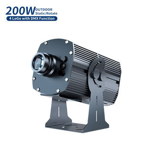 Proyector Gobo a Todo Color TMUT de 200 W, 4 Luces de Logotipo para Exteriores, Publicidad, IP67, Resistente al Agua, Aleación de Aluminio LED - Product Image 1
