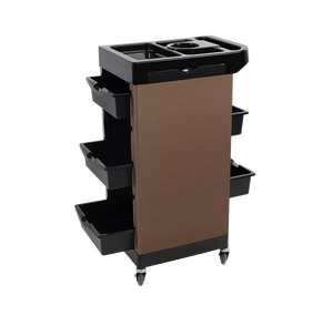 Z HT Hot Selling Salon Furniture Durable <b>5</b>-Tier Salon <b>Storage</b> Trolley <b>Plastic</b> with Four Wheels Hair Salon Factory Wholesale - Product Image 5
