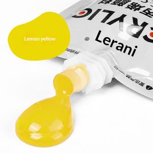 Bolsa de recarga <span class=keywords><strong>para</strong></span> pintura acrílica, bolsa blanda creativa <span class=keywords><strong>para</strong></span> set de colores acrílicos, bolsa exprimible <span class=keywords><strong>para</strong></span> pintura artística DIY, paquete de recarga de pigmentos. - Product Image 6