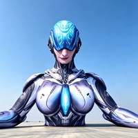 Modelo de Robot Humanoide Inflable Gigante Personalizado, Guerrero de IA de Ciencia Ficción, Dibujo Animado para Carnaval
