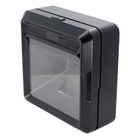 DW-8000 1/2D Scanner de codes à barres à grande fenêtre Lecture précise de petits codes à barres endommagés Emballage transparent pour caisse enregistreuse POS