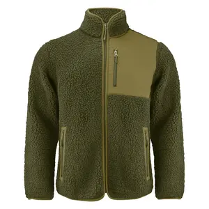 Sudadera Kingsley de forro polar sherpa reciclado, merchandising sostenible - Product Image 3
