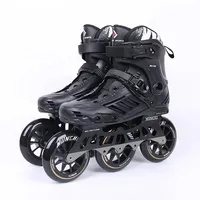 Patins à roulettes de slalom RS Freestyle en alliage d'aluminium, 3 roues, roues en PU, vente en gros, patins à roulettes de vitesse pour adultes
