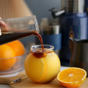 Copo de Vidro Borossilicato Artesanal com Canudo, Sustentável, Seguro para Alimentos, Livre de BPA, 500ml, Seguro para Lava-Louças e Micro-ondas, Copo de Suco Fofo - Product Image 3