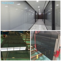Extra Ultra Klares Hochtransparentes Modernes Schaltbares Smart-Privacy-Glas PDLC-Folie für Wohnungs- und Krankenhaus-Trennwände