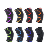 Genouillères de sport unisexes professionnelles, genouillère de soutien en néoprène de 7 mm pour la douleur au genou, design respirant