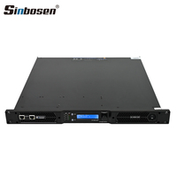 Amplificateur de puissance D2-4500 professionnel mini 1u taille 4 canaux amplificateur dsp pour application de tournée
